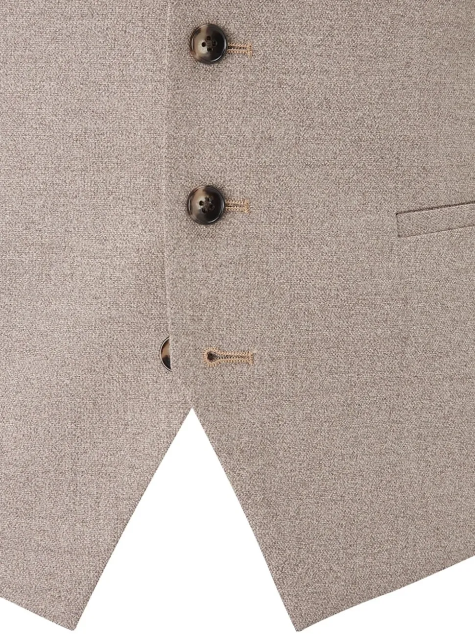 Skopes Natural Jodrell Marl Tweed Tailored Fit Suit Waistcoat