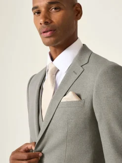Skopes Natural Slim Fit Jodrell Tweed Effect Suit Jacket