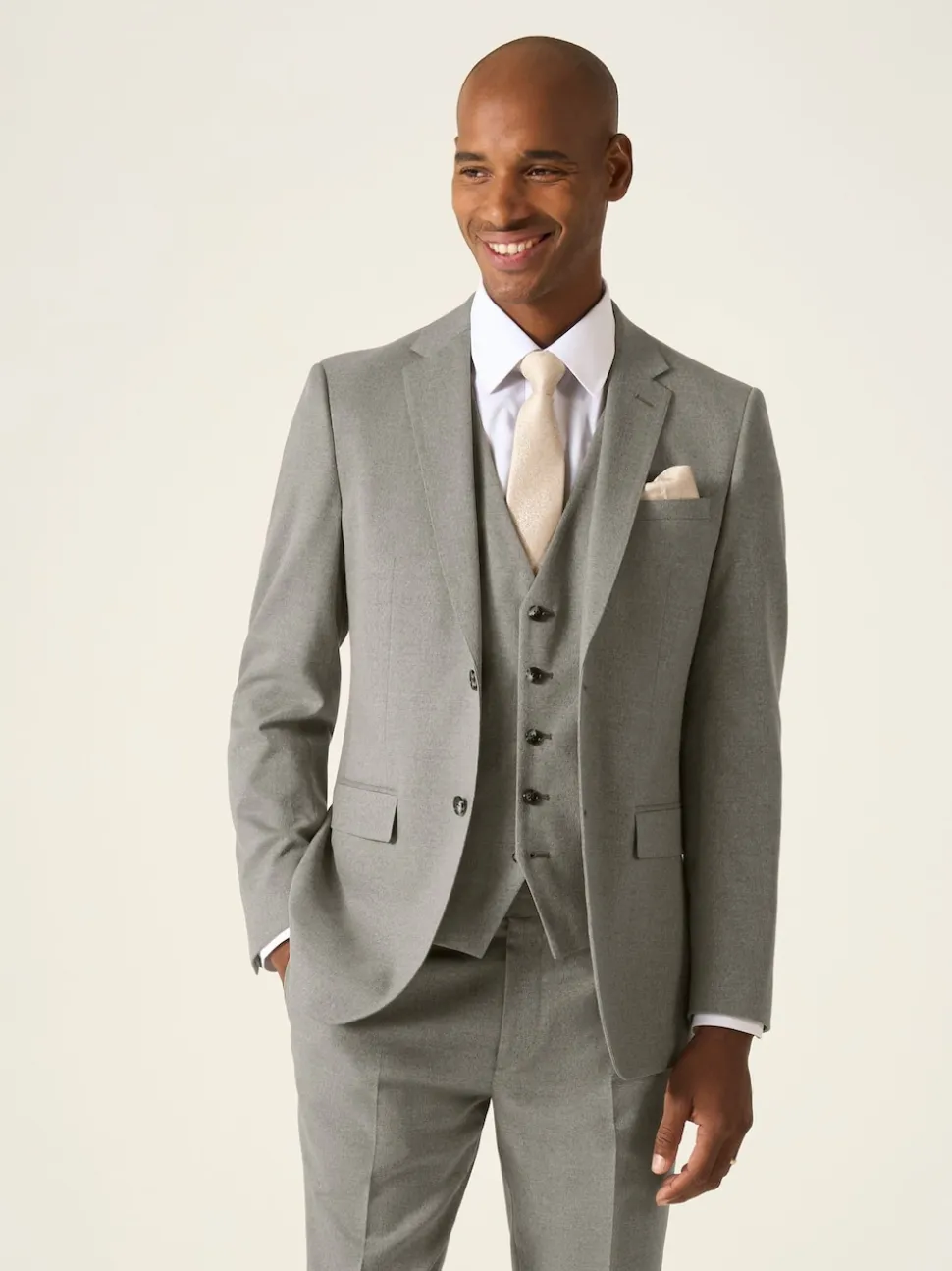 Skopes Natural Slim Fit Jodrell Tweed Effect Suit Jacket