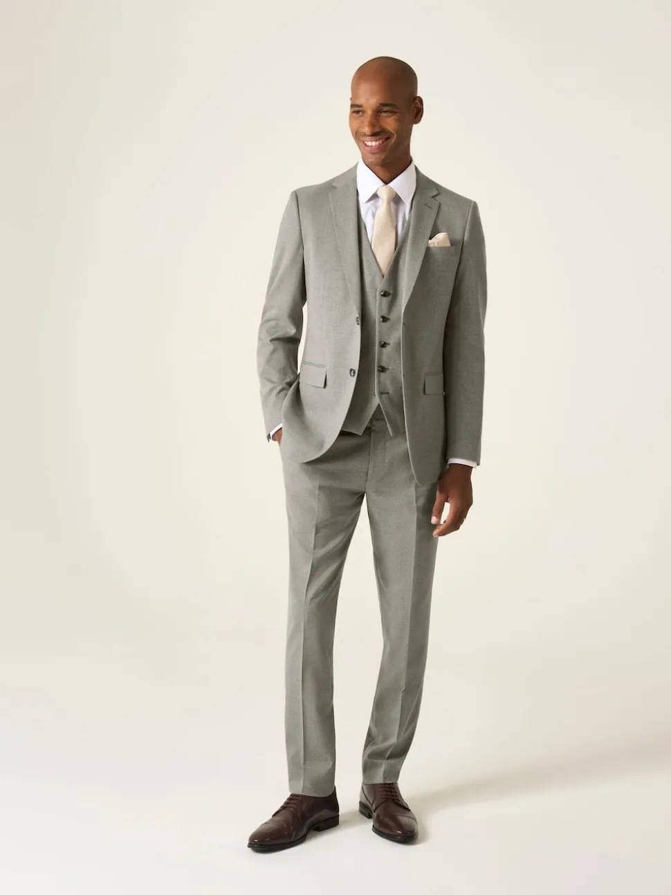 Skopes Natural Slim Fit Jodrell Tweed Effect Suit Jacket