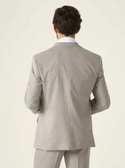 Skopes Natural Tailored Fit Check Charlie Suit Jacket