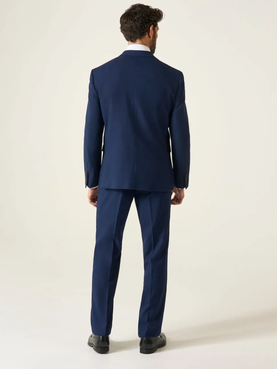 Skopes Navy Blue Double Breasted Harcourt Suit Jacket