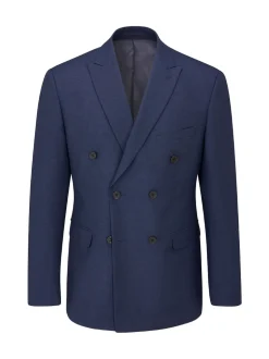 Skopes Navy Blue Double Breasted Harcourt Suit Jacket