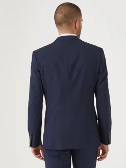 Skopes Navy Blue Slim Harcourt Suit Jacket