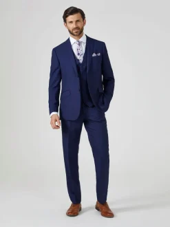 Skopes Navy Blue Tailored Harcourt Suit Jacket