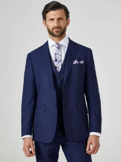 Skopes Navy Blue Tailored Harcourt Suit Jacket