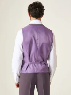 Skopes Purple Tailored Fit Beckett Suit Waistcoat