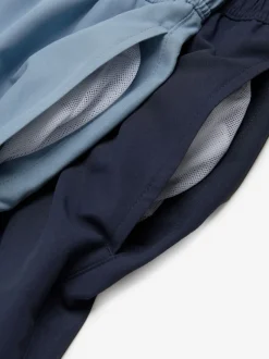 Slate Blue/Navy Blue Essential Swim Shorts 2 Pack