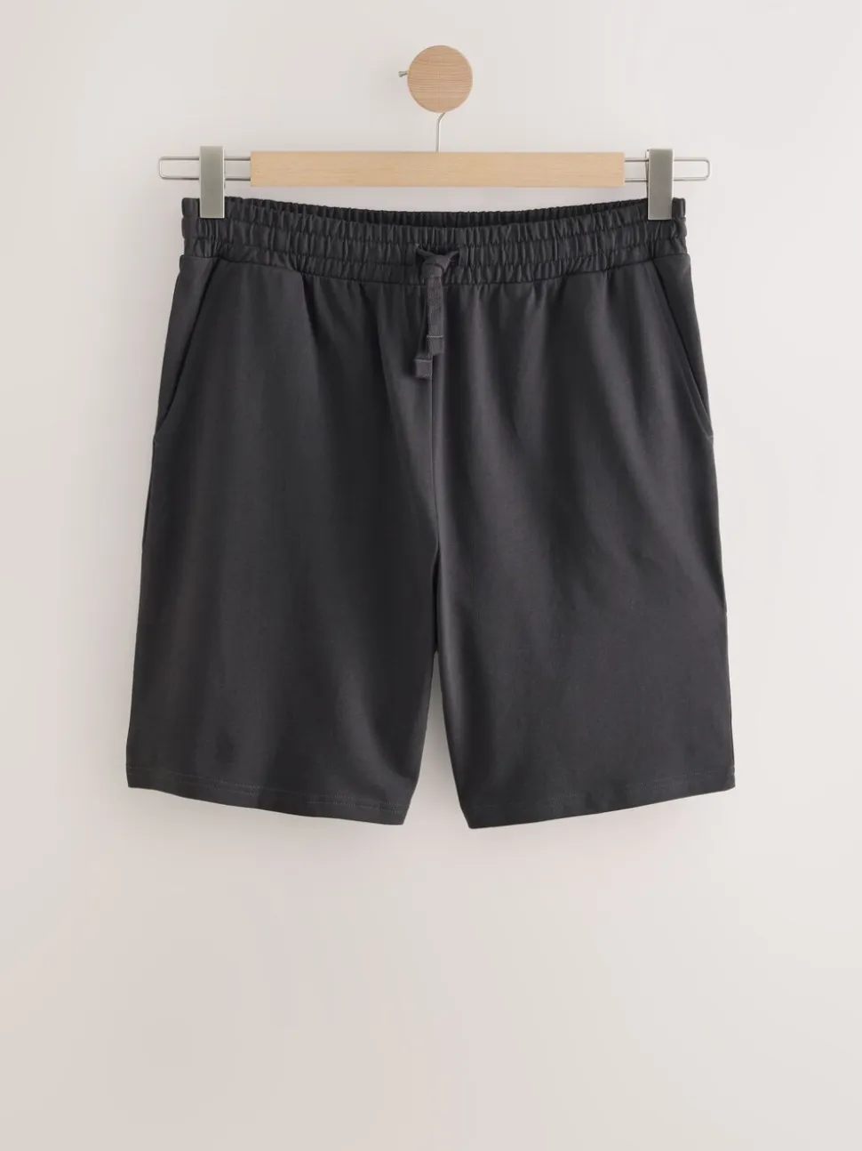Slate Grey 100% Cotton Lightweight Shorts