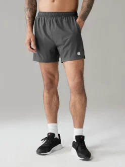 Slate Grey 7 Inch Active Gym Sports Shorts
