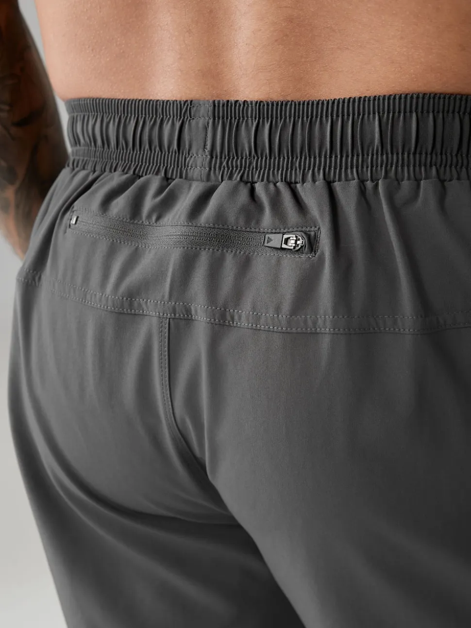 Slate Grey 7 Inch Active Gym Sports Shorts