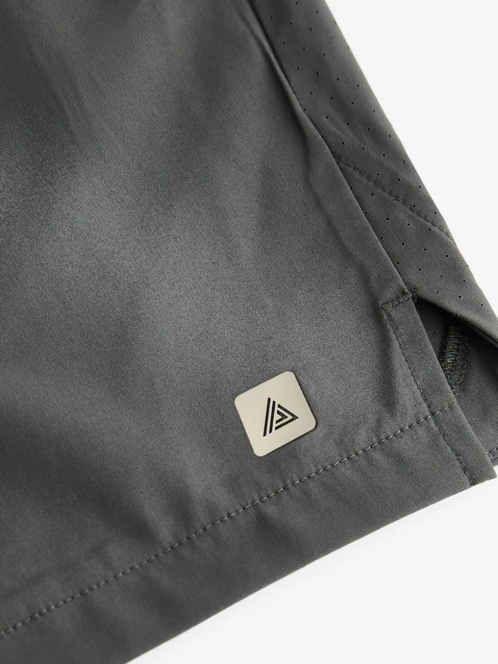 Slate Grey 7 Inch Active Gym Sports Shorts