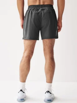 Slate Grey 5 Inch Active Gym Sports Shorts