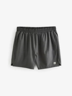 Slate Grey 5 Inch Active Gym Sports Shorts
