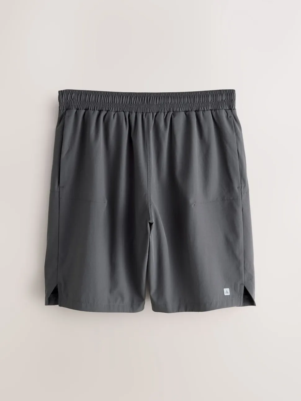 Slate Grey 9 Inch Active Gym Sports Shorts