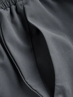 Slate Grey Active Cargo Gym Training Shorts