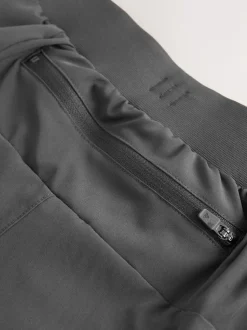 Slate Grey Active 2-In-1 Shorts
