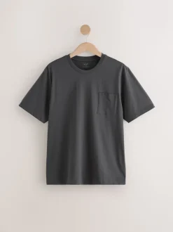Slate Grey Jersey Long Pyjamas Set