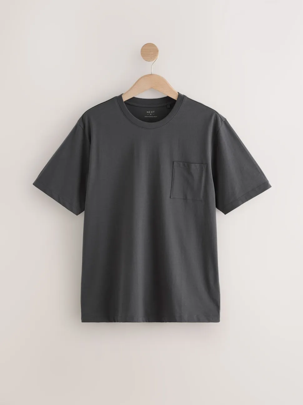 Slate Grey Jersey Long Pyjamas Set