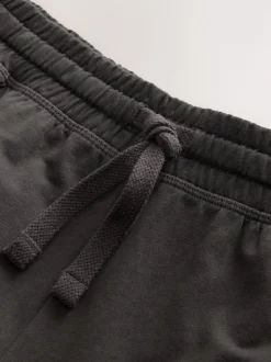 Slate Grey Open Loopback Soft Touch Cuffed Joggers