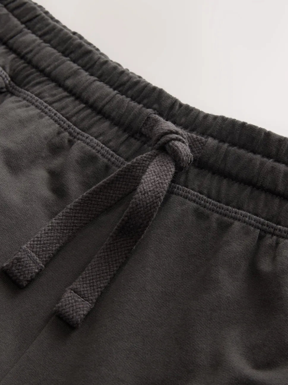 Slate Grey Open Loopback Soft Touch Cuffed Joggers
