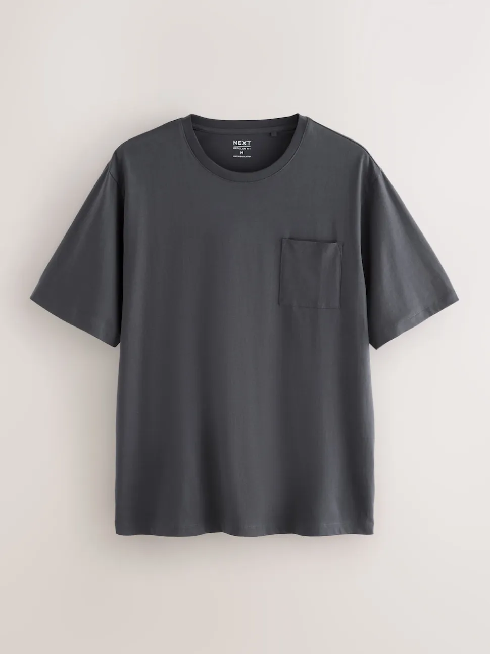 Slate Grey Short Sleeve Jersey Pyjamas Set