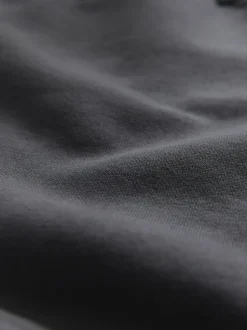 Slate Grey Slim Fit Slim Fit Brushback Heavyweight Joggers