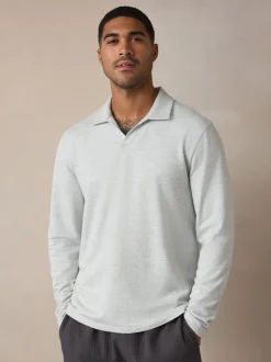 Slate Grey Stripe Trophy Neck Sweatshirt Pyjamas Set
