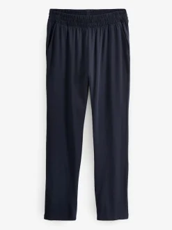 Slate Grey/Navy Long Sleeve Jersey Pyjamas Set