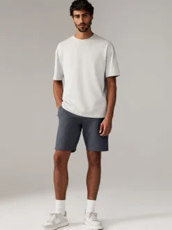 Slate/Navy Zip Pocket Jersey Shorts 2 Pack
