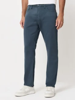 Smokey Blue Slim Fit Comfort Stretch Jeans