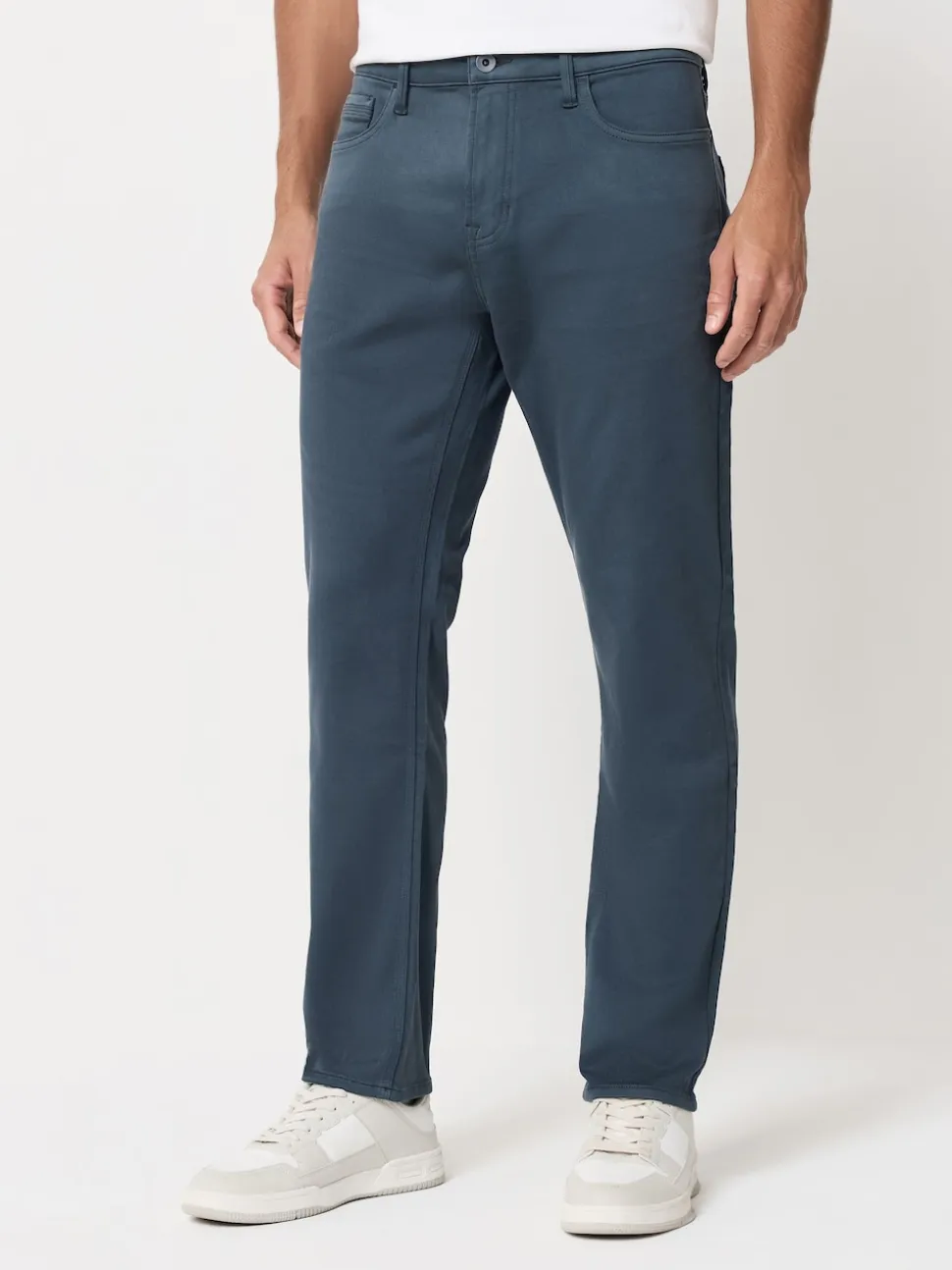 Smokey Blue Slim Fit Comfort Stretch Jeans