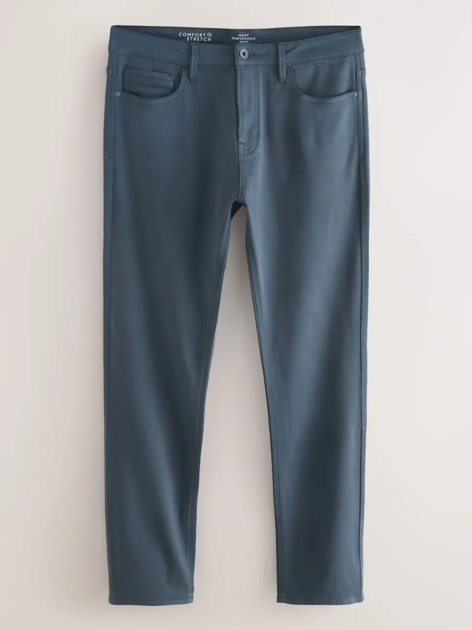 Smokey Blue Slim Fit Comfort Stretch Jeans
