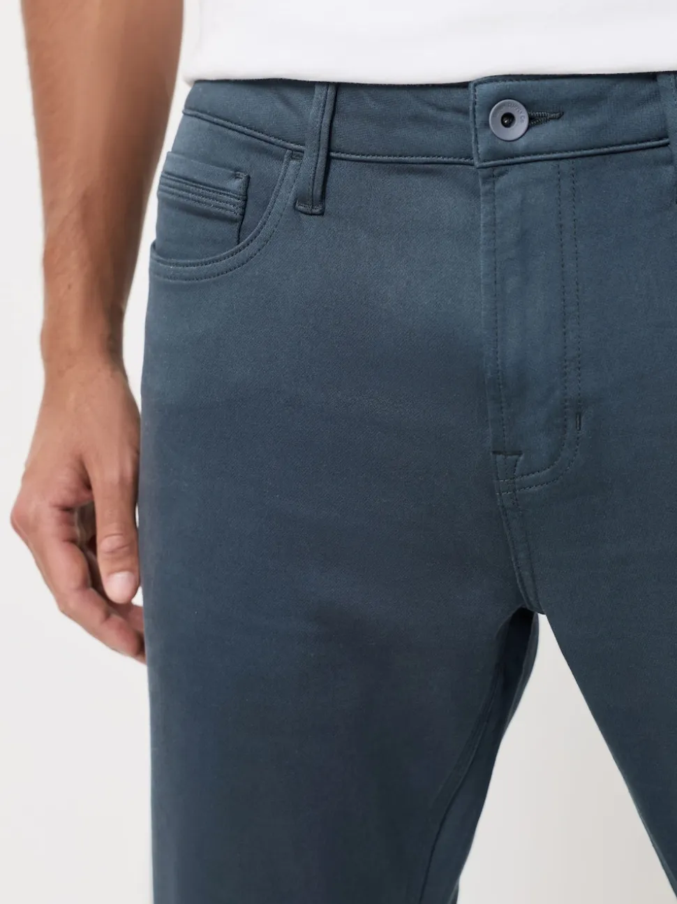 Smokey Blue Slim Fit Comfort Stretch Jeans