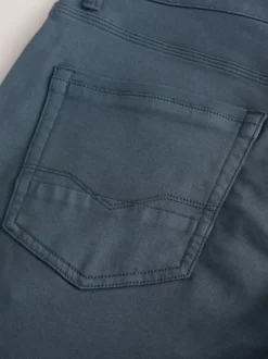 Smokey Blue Slim Fit Comfort Stretch Jeans
