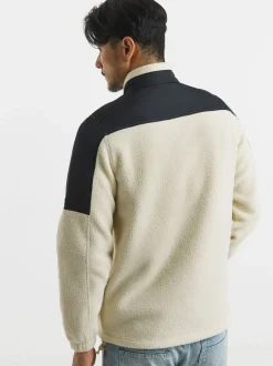 Snowdonia Black Nylon Mix Fleece