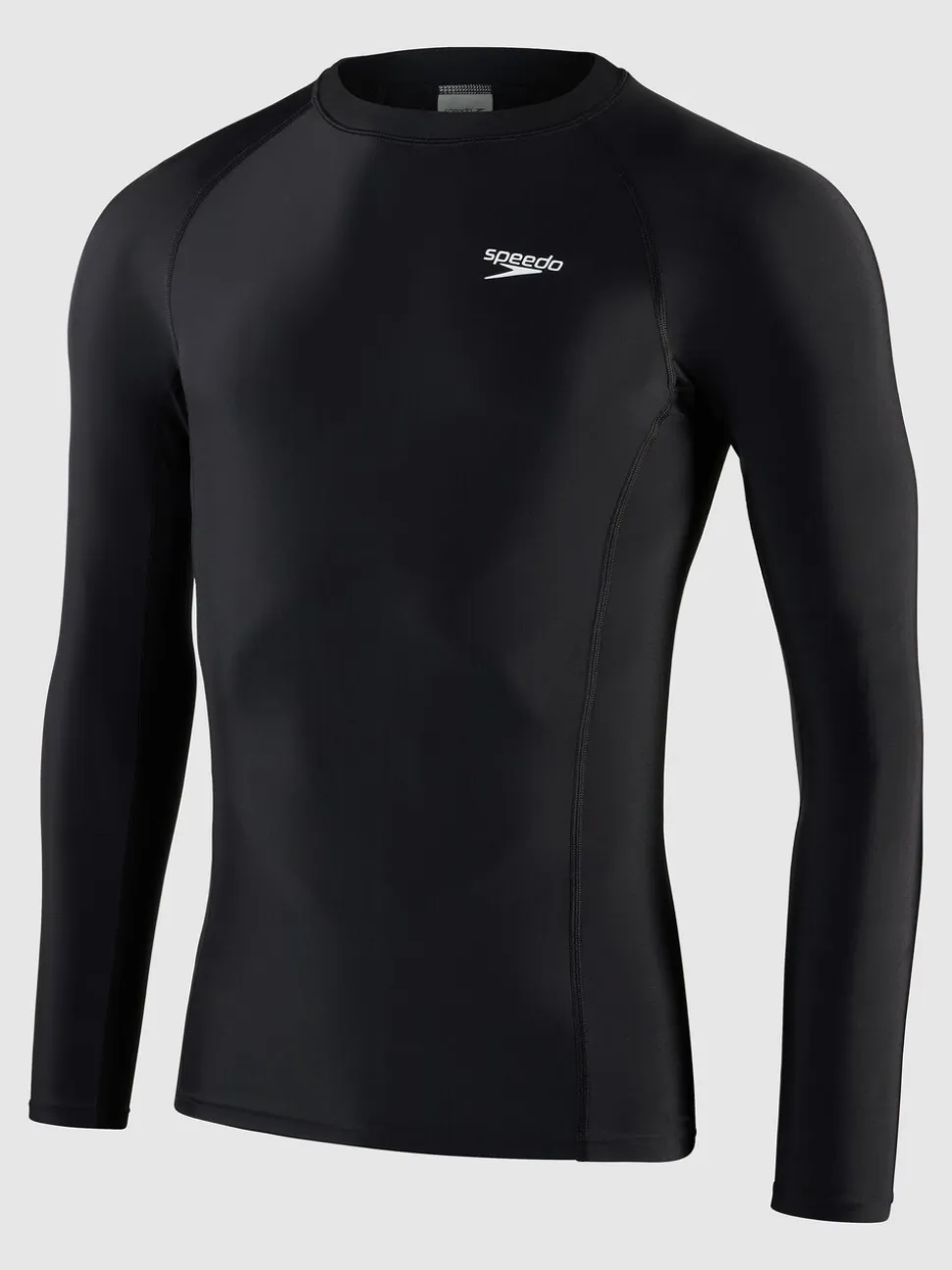 Speedo Black Long Sleeve Rash Top