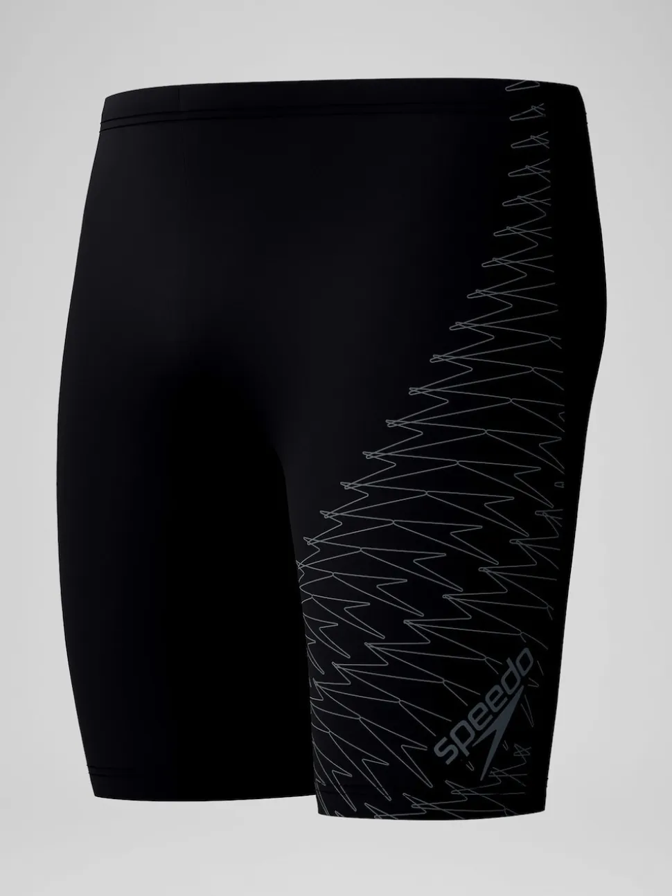 Speedo Black Medley Logo Jammer Swim Shorts