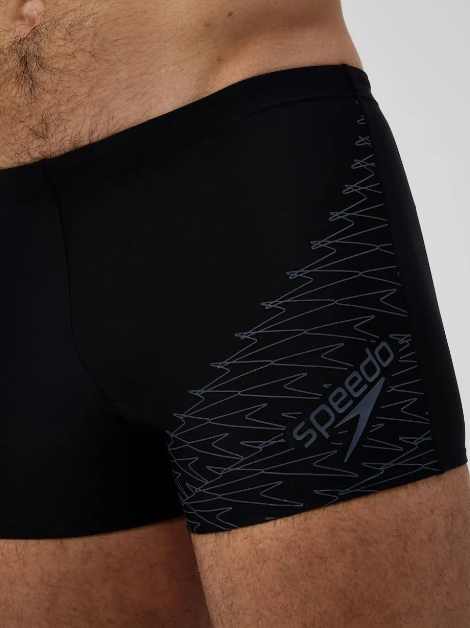 Speedo Black Medley Logo Aqua Shorts