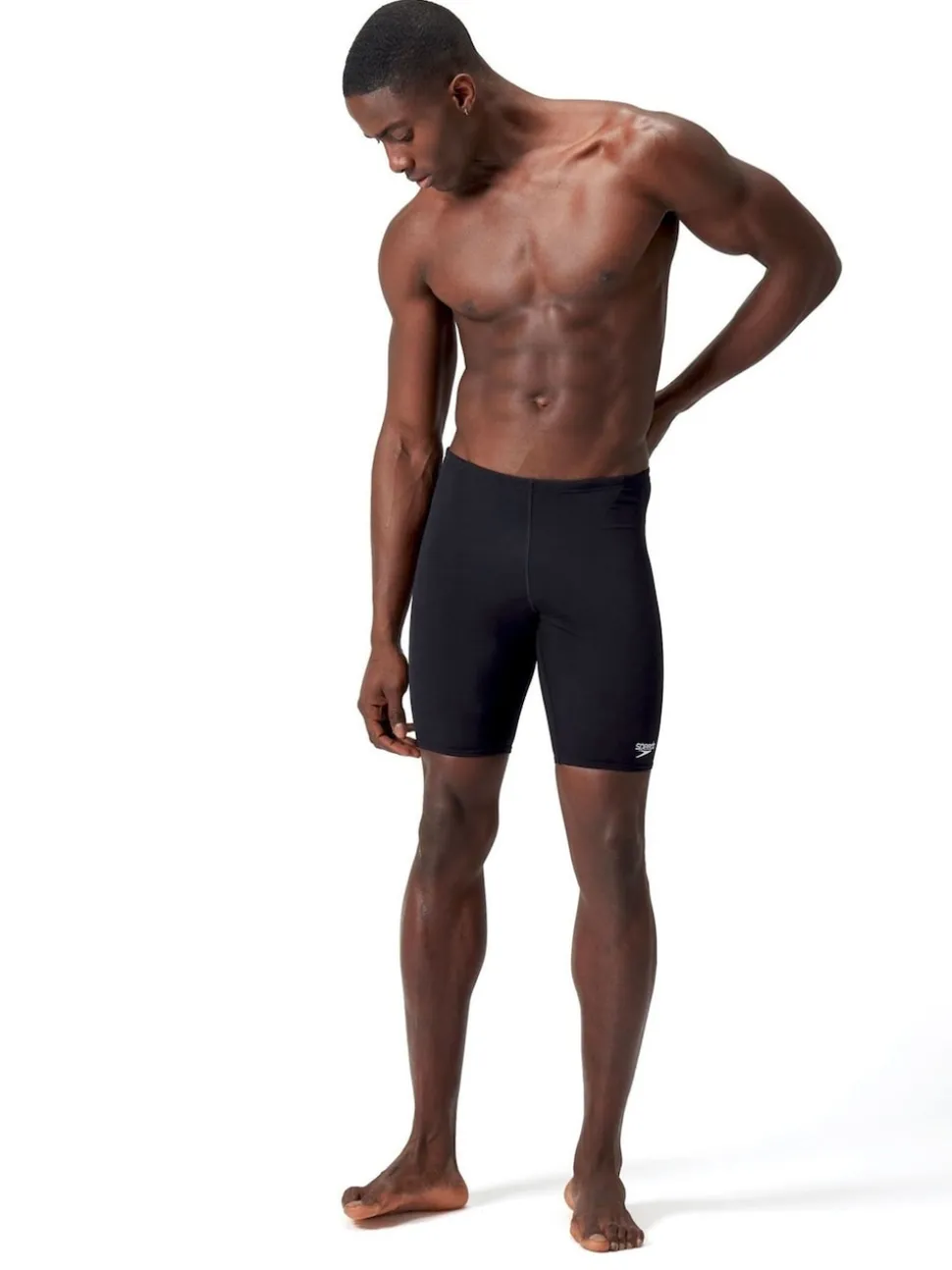 Speedo Black Mens Endurance + Jammer Swim Shorts