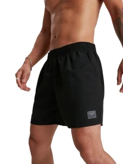 Speedo Black Mens Prime Leisure 16