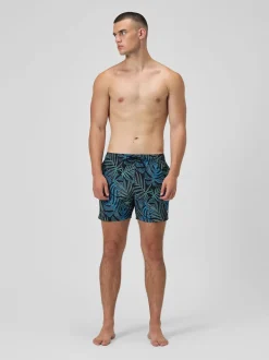 Speedo Black Print Redondo Edge Volley 16" Shorts