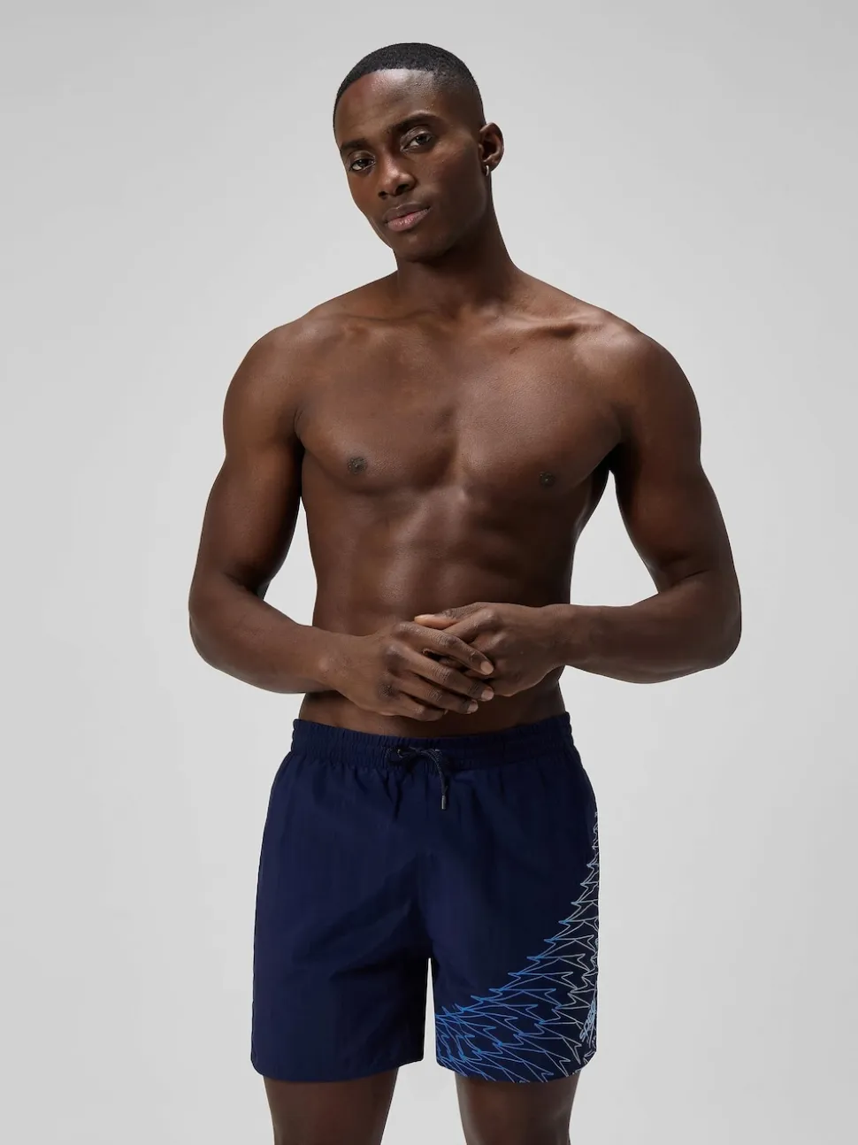 Speedo Blue Medley Logo 16" Water Shorts