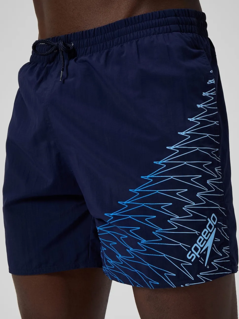 Speedo Blue Medley Logo 16" Water Shorts