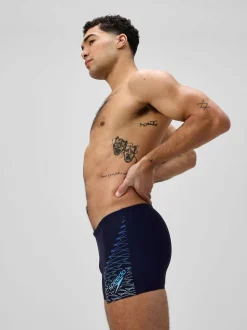 Speedo Blue Medley Logo Aqua Shorts