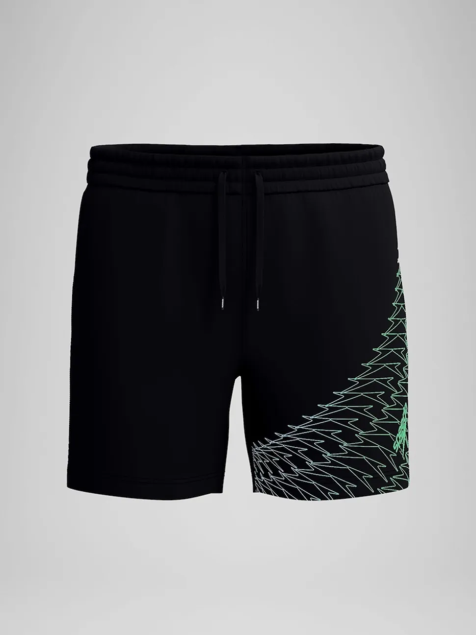 Speedo Green Medley Logo 16" Water Shorts
