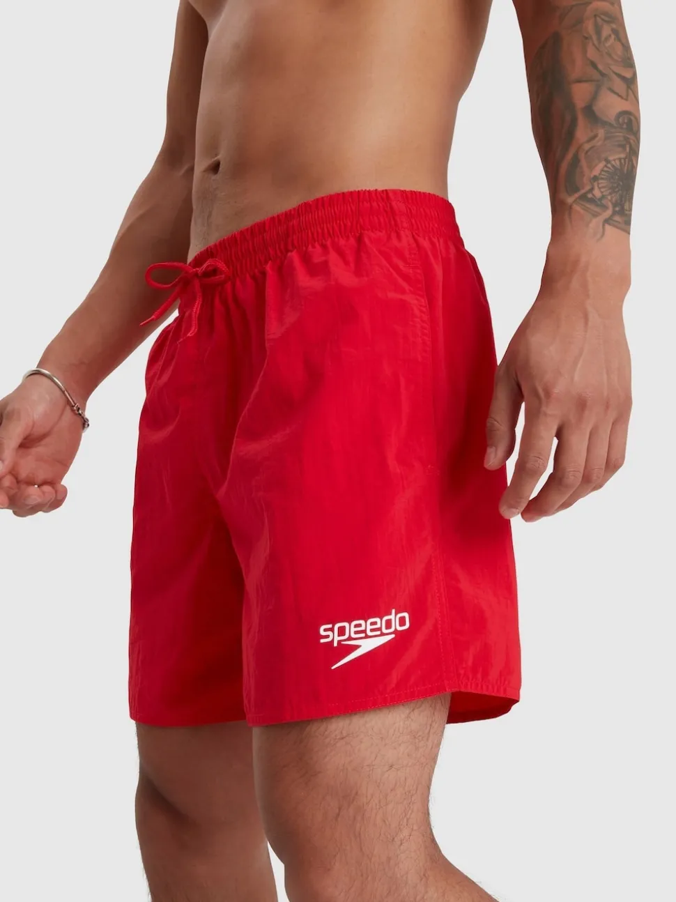 Speedo Red Mens Essential Swim Shorts