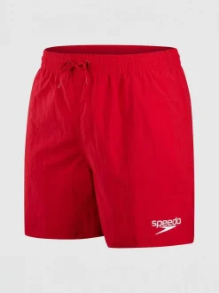 Speedo Red Mens Essential Swim Shorts