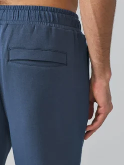 Steel Blue Signature Soft Touch Modal Slim Fit Cuffed Joggers