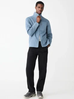 Steel Blue Utility Style Polar Fleece